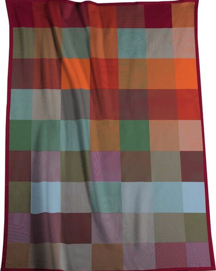 biederlack Wohndecke Colour-Woven super kuschelig 100 % Baumwolle