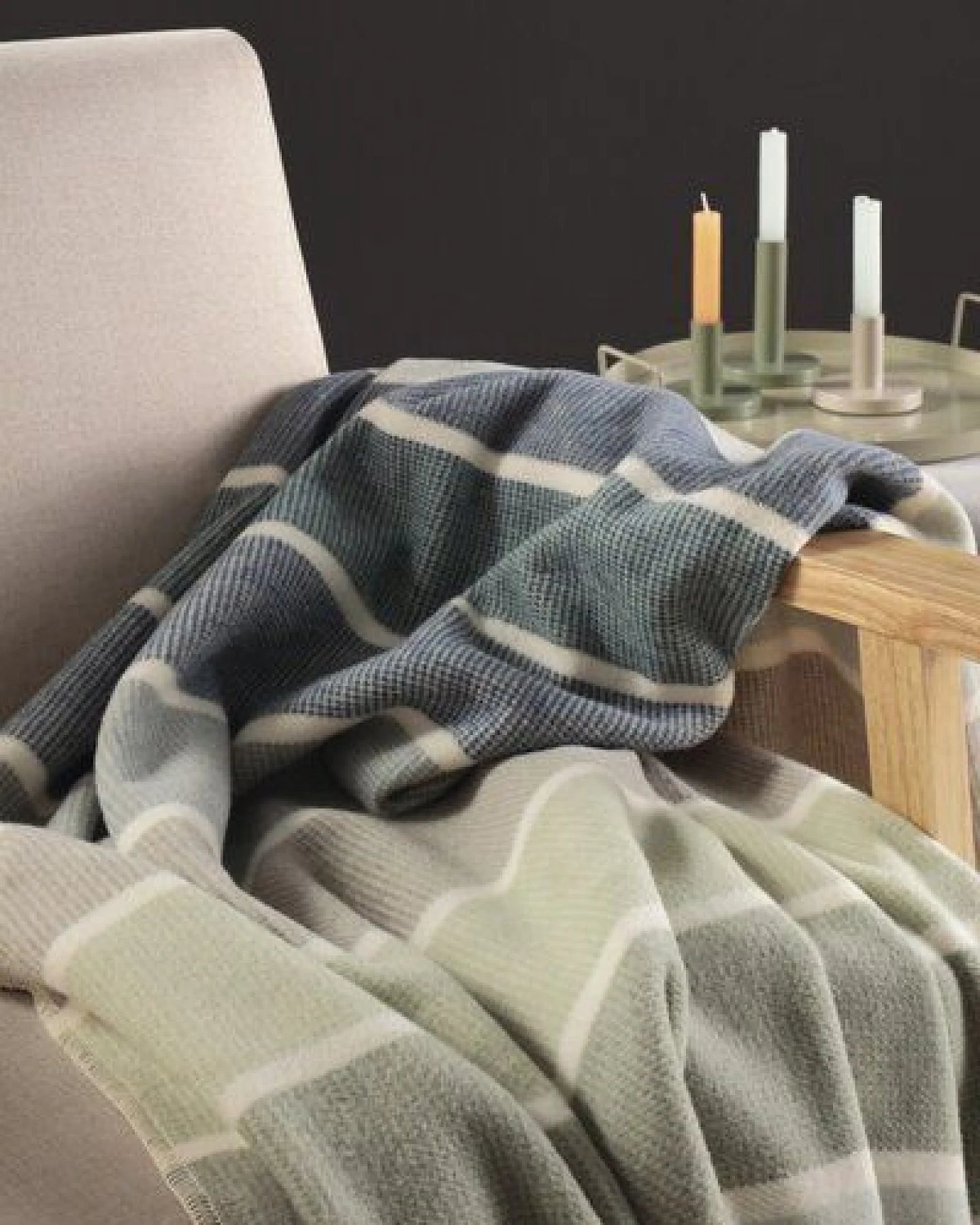 biederlack Wohndecke Cotton Lines 100 % Baumwolle – Ansicht 3