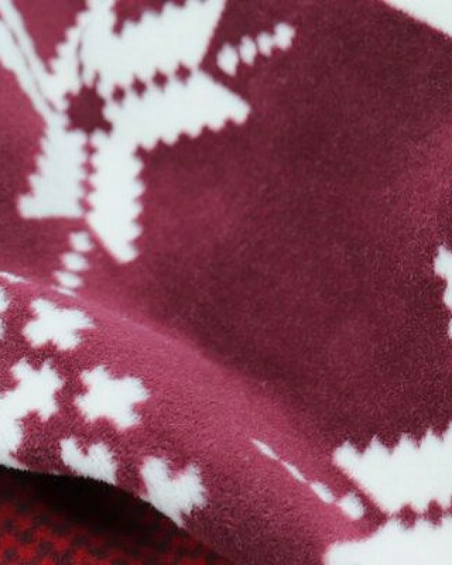 biederlack Wohndecke Serie Alp Chic "Nordic Knit", 80 % recycelte Fasern – Ansicht 4