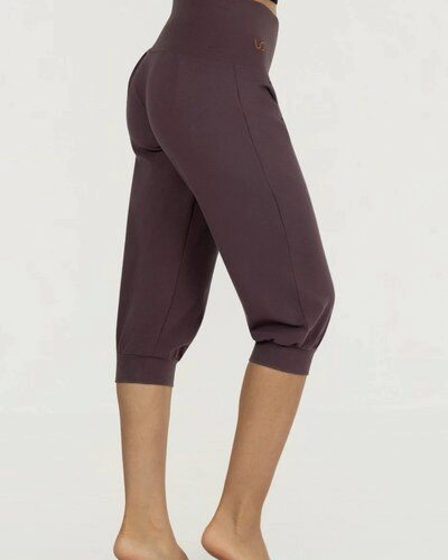Urban Goddess Capri Yoga Hose Sukha – Bio-Baumwolle – Ansicht 2