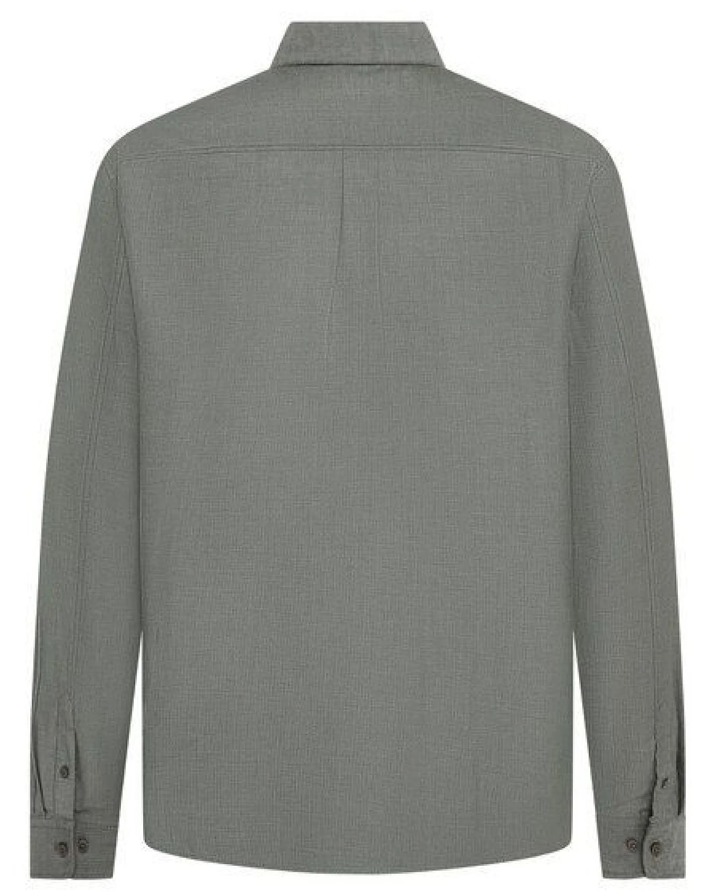 KnowledgeCotton Apparel Langarmhemd Dune Regular Herringbone – Ansicht 2