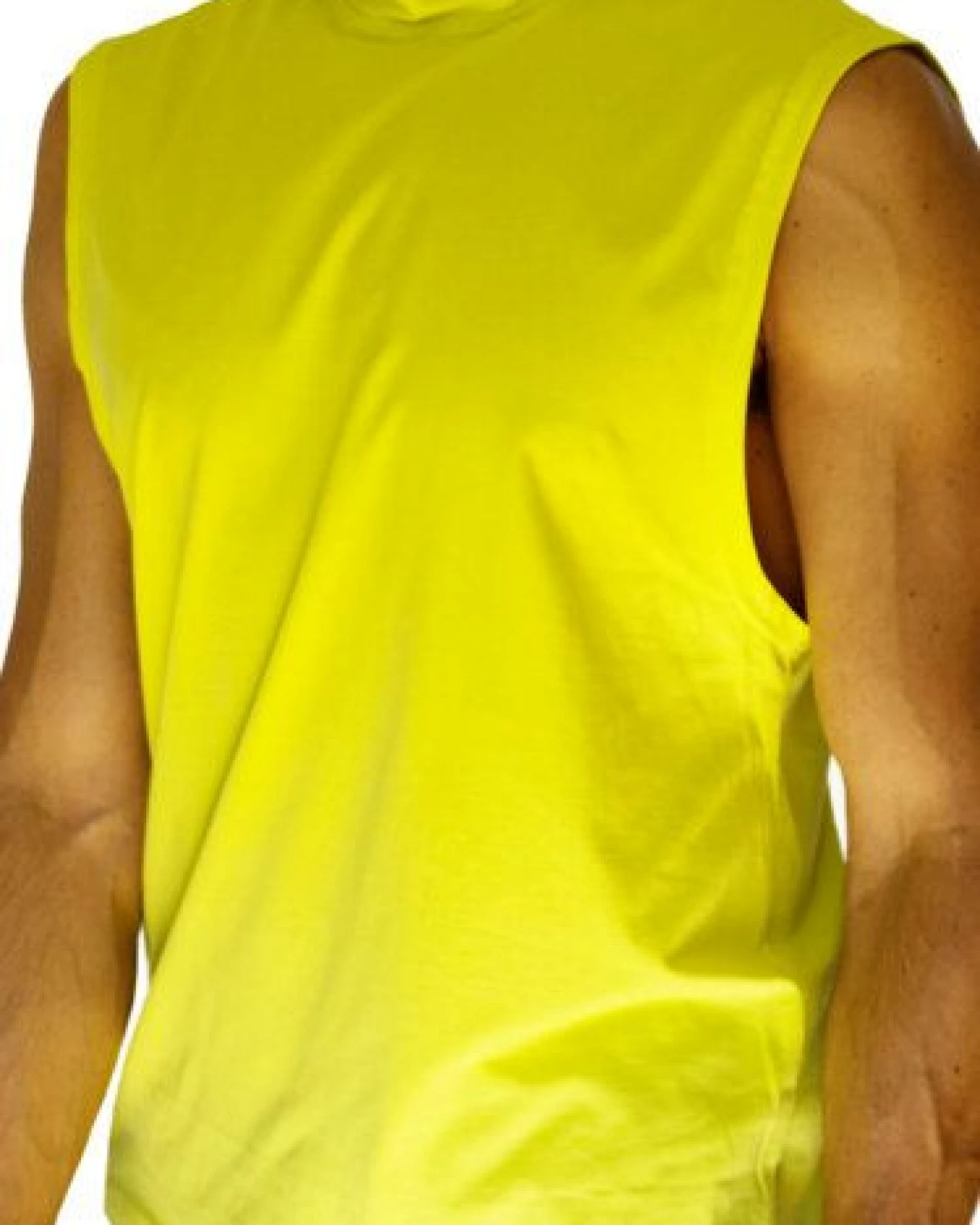 M23 Herren Hoodie ärmellos Bio-Baumwolle, Modell "Kyle" – Ansicht 2