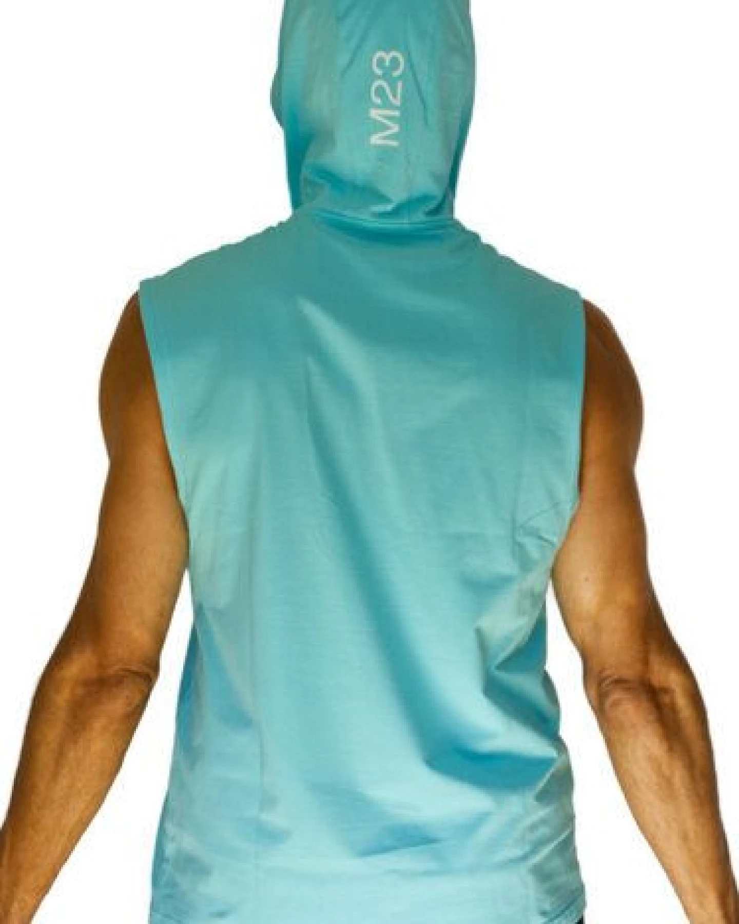 M23 Herren Hoodie ärmellos Bio-Baumwolle, Modell "Kyle" – Ansicht 3