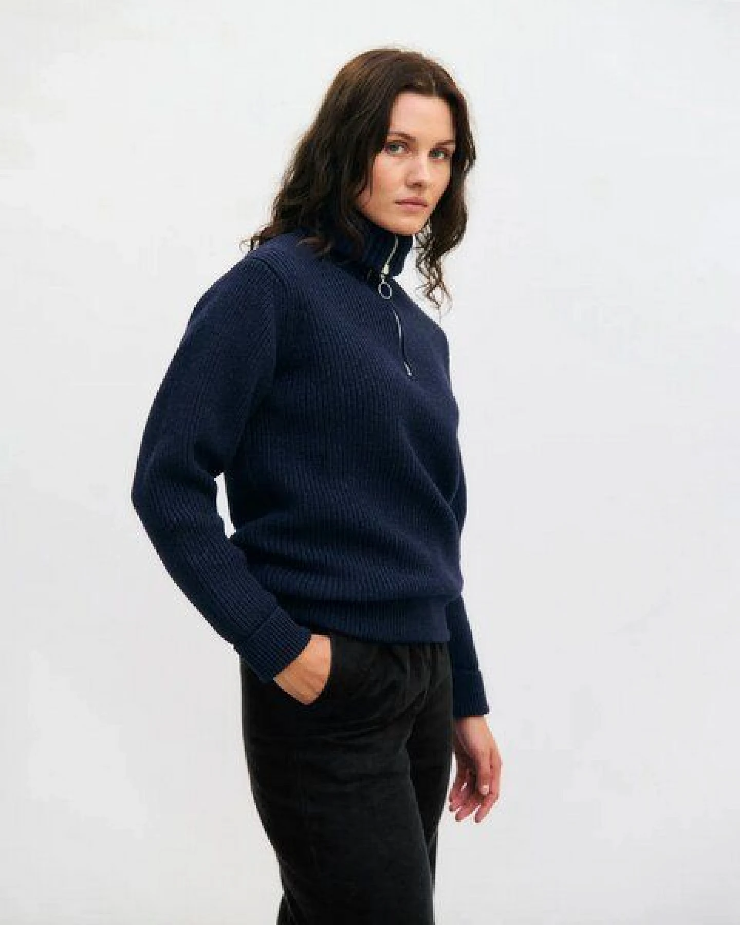 Rotholz - Pullover Knit Troyer – Ansicht 3