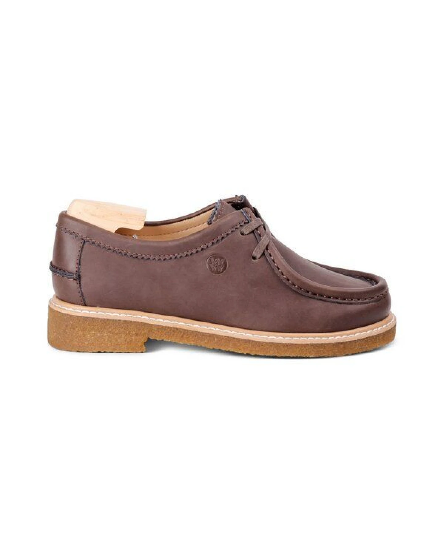 World Walkers Vegane Damen Mokassins Schuhe MICKEY REC CrazyHorse mit Kreppsohle aus Naturkautschuk – Ansicht 2
