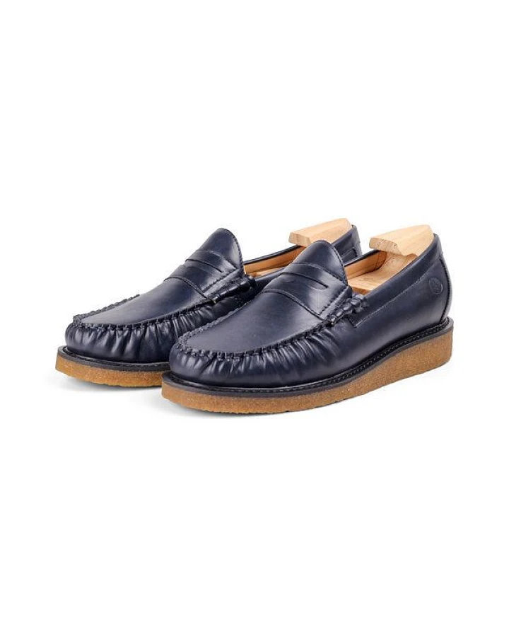 World Walkers Vegane Herren Schuhe MOCTOE LOAFER mit Kreppsohle aus Naturkautschuk