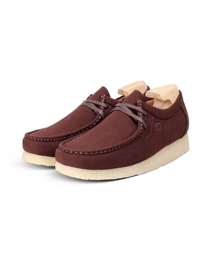 World Walkers Vegane Herren Schuhe WALLABEE mit Kreppsohle aus Naturkautschuk