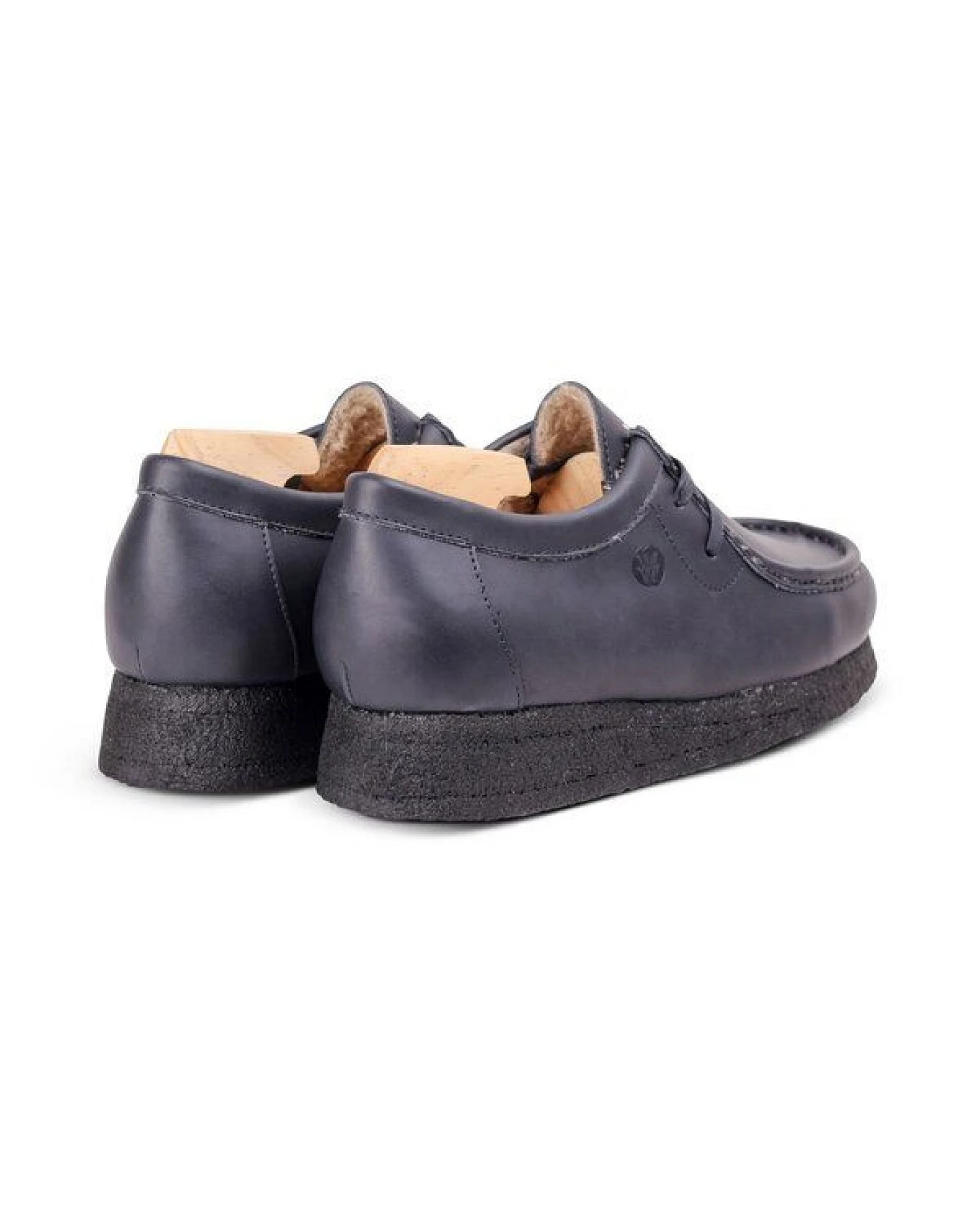 World Walkers Vegane Unisex Schuhe WALLABEE CrazyHorse mit Kreppsohle aus Naturkautschuk – Ansicht 2
