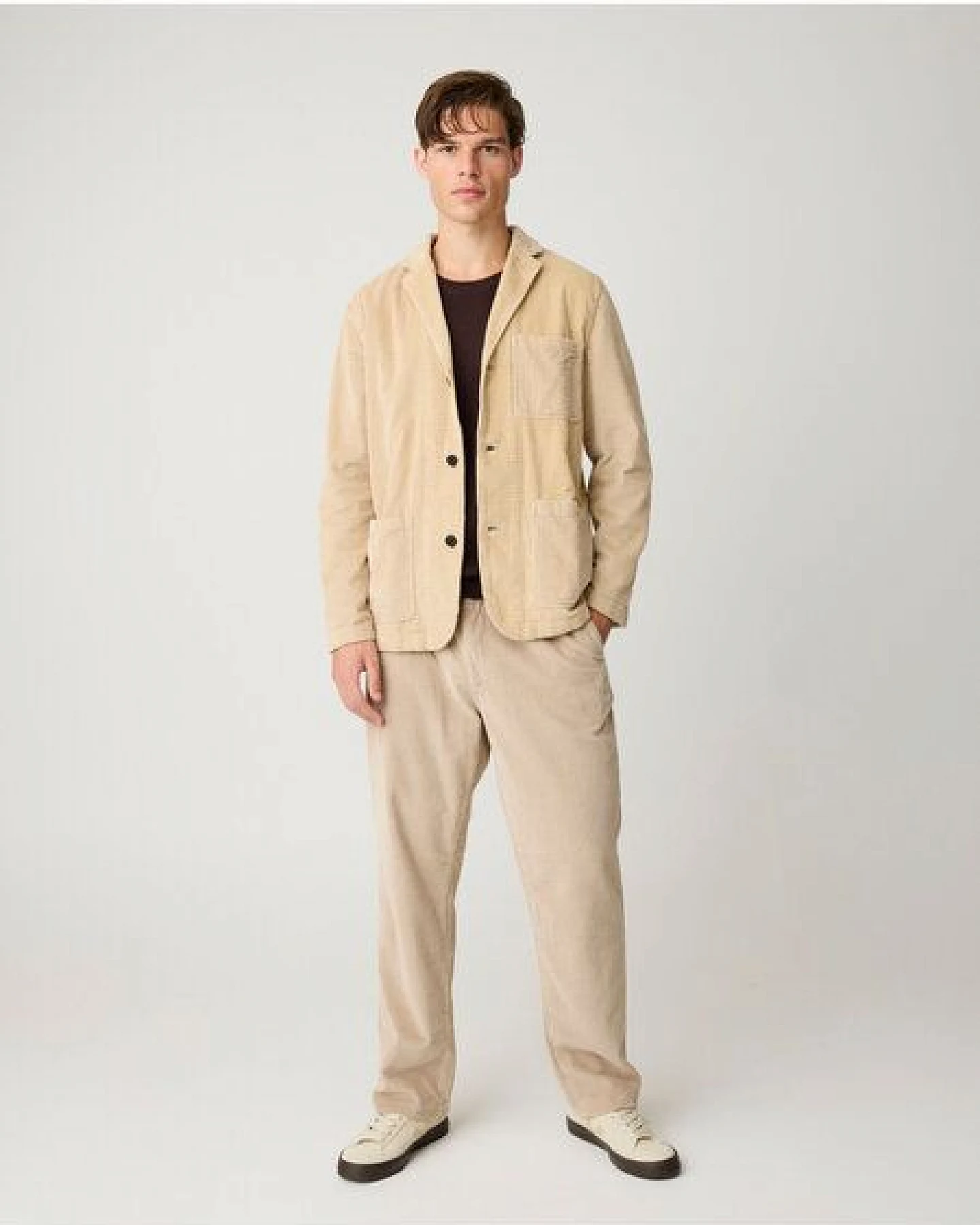 KnowledgeCotton Apparel Cord-Hose Fig Comfort – Ansicht 4