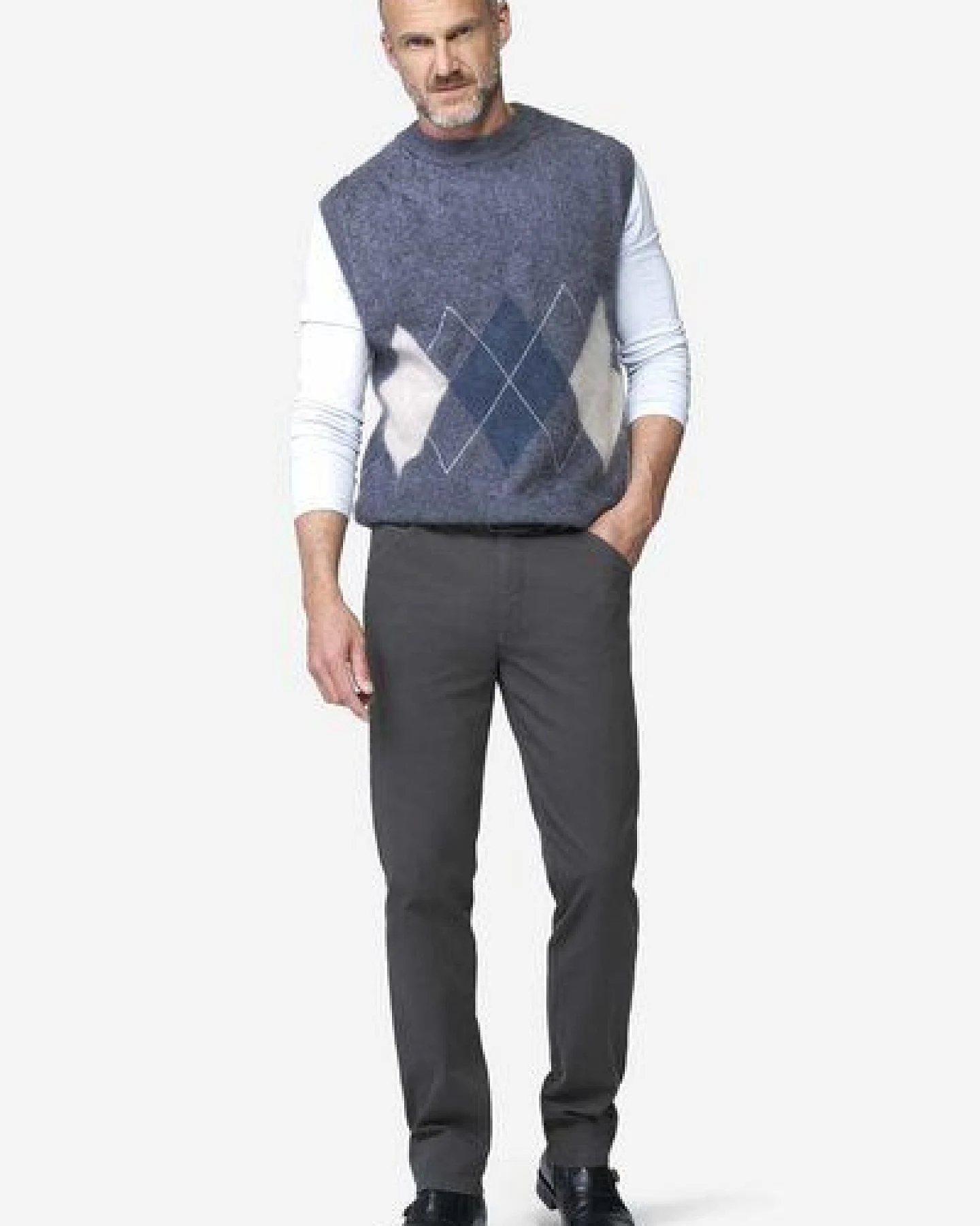 MEYER Chino im Canvas Look – Ansicht 2