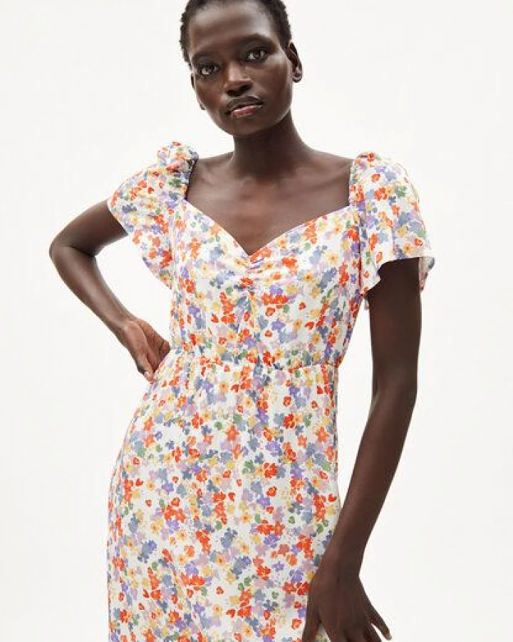 ARMEDANGELS DREAA FLORA CONFETTI - Damen Webkleid aus LENZING ECOVERO