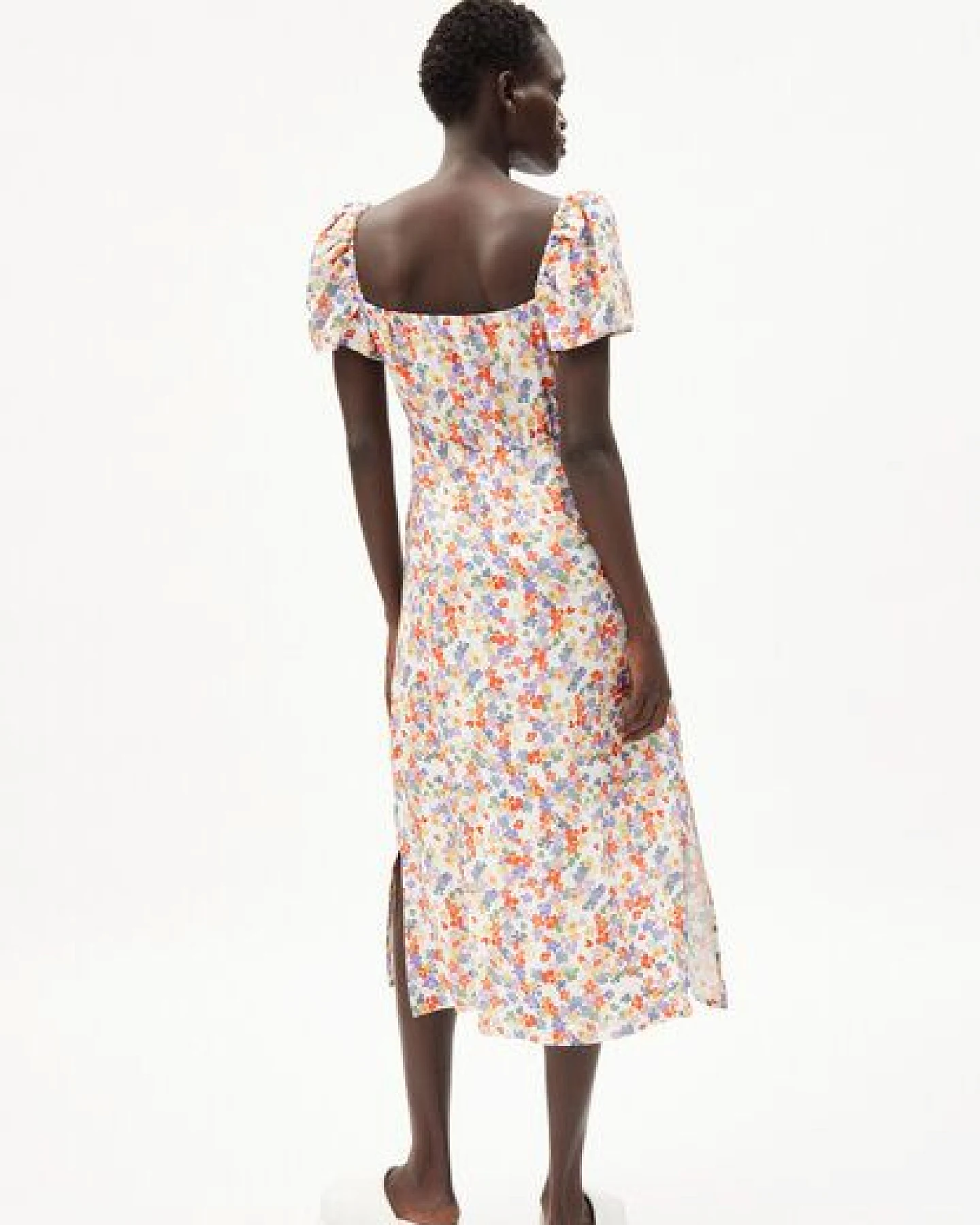 ARMEDANGELS DREAA FLORA CONFETTI - Damen Webkleid aus LENZING ECOVERO – Ansicht 2