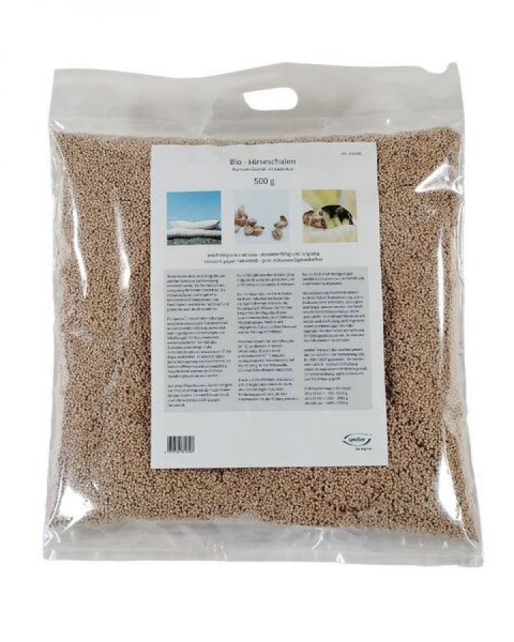 Speltex – Hirseschalen mit Naturkautschuk – Nachfüllpack – [Verschiedene Mengen]