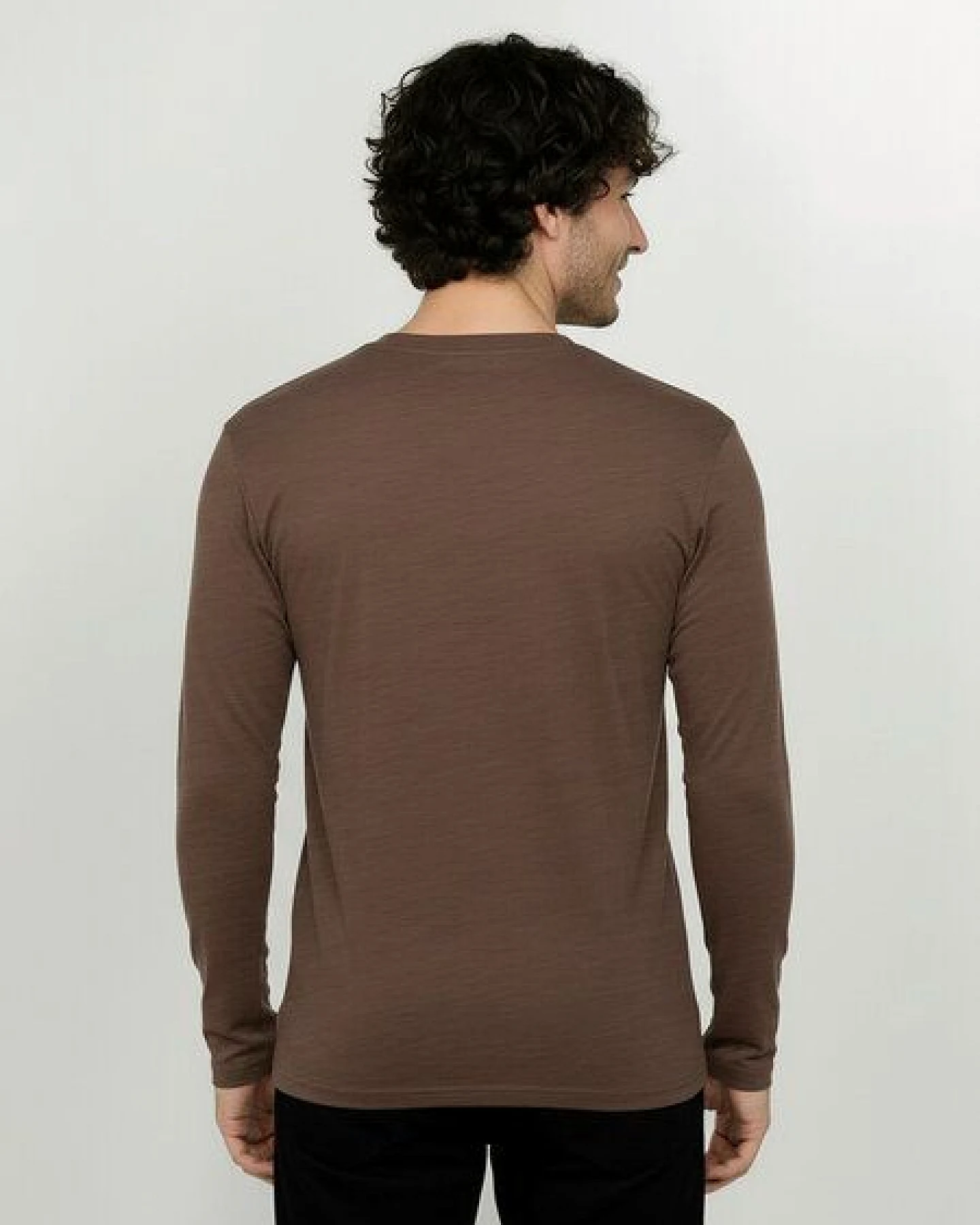 GREENBOMB Basic Base - Funktionales Longsleeve aus Merino-Wolle / Fair & Vegan – Ansicht 4