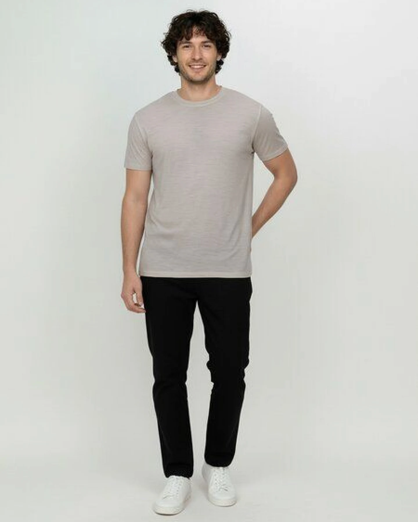 GREENBOMB Basic Loom - Funktionales T-Shirt aus Merino-Wolle / Fair & Vegan – Ansicht 3