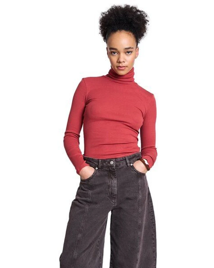 JAN 'N JUNE Longsleeve Minirib Turtleneck CHUVA