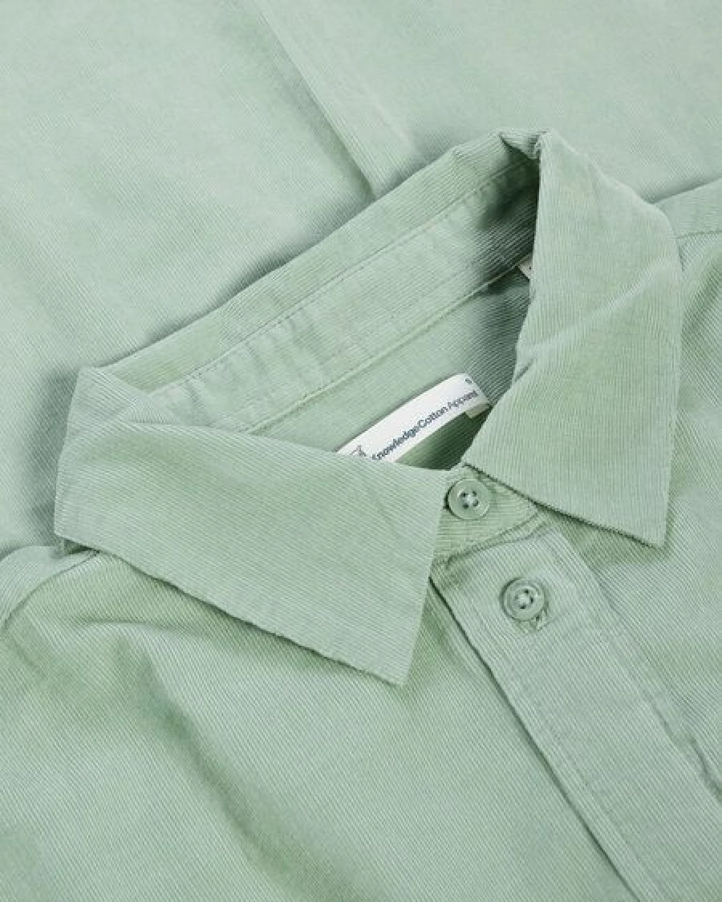 KnowledgeCotton Apparel Cord-Bluse Vega relaxed – Ansicht 3