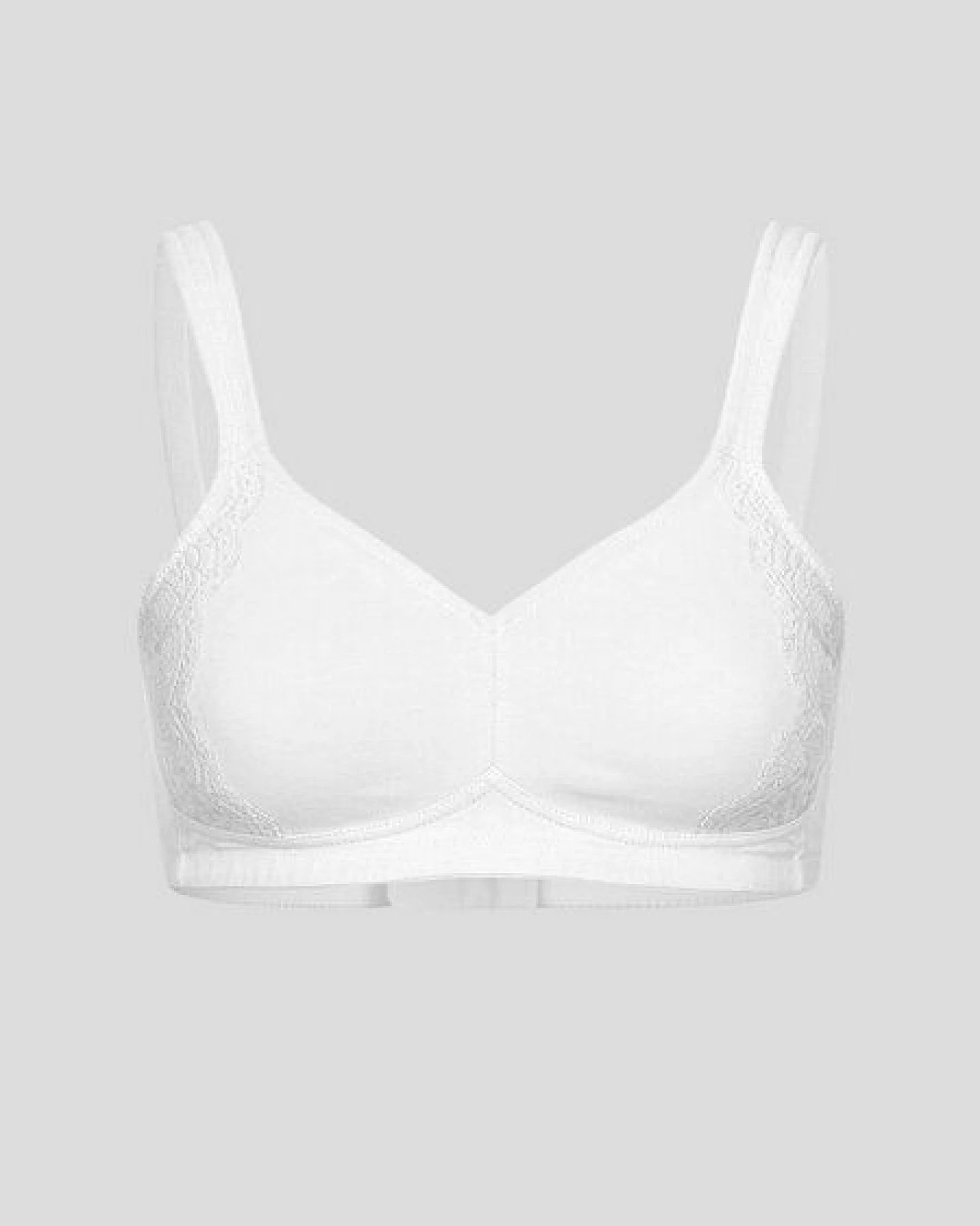 erlich textil Henriette bügelloser BH mit Spitze aus Bio-Baumwolle, made in Europe – Ansicht 4