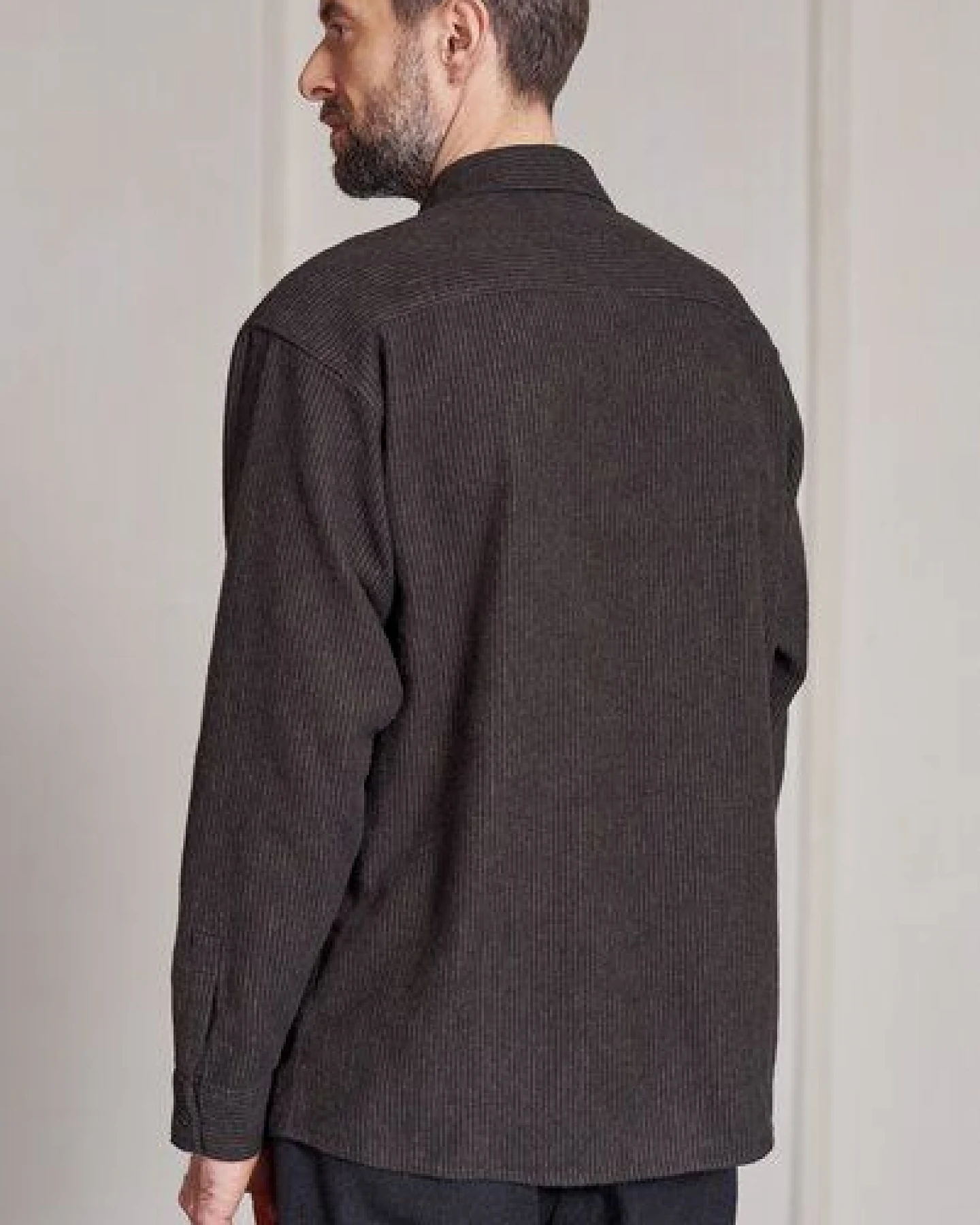 About Companions Hemd Dario Flannel aus Biobaumwolle – Ansicht 4