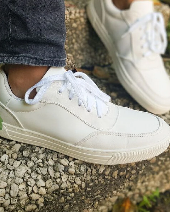 Fairticken Vegane Unisex-Sneaker FERREL mit veganem "Mais"-Leder