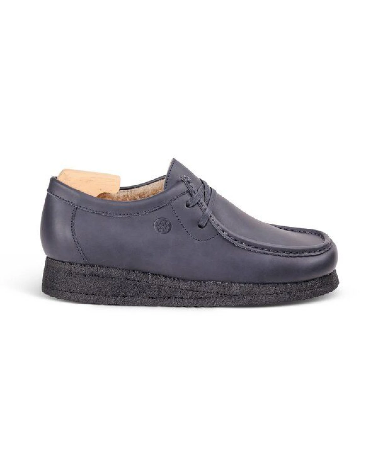 World Walkers Vegane Unisex Schuhe WALLABEE CrazyHorse mit Kreppsohle aus Naturkautschuk – Ansicht 3