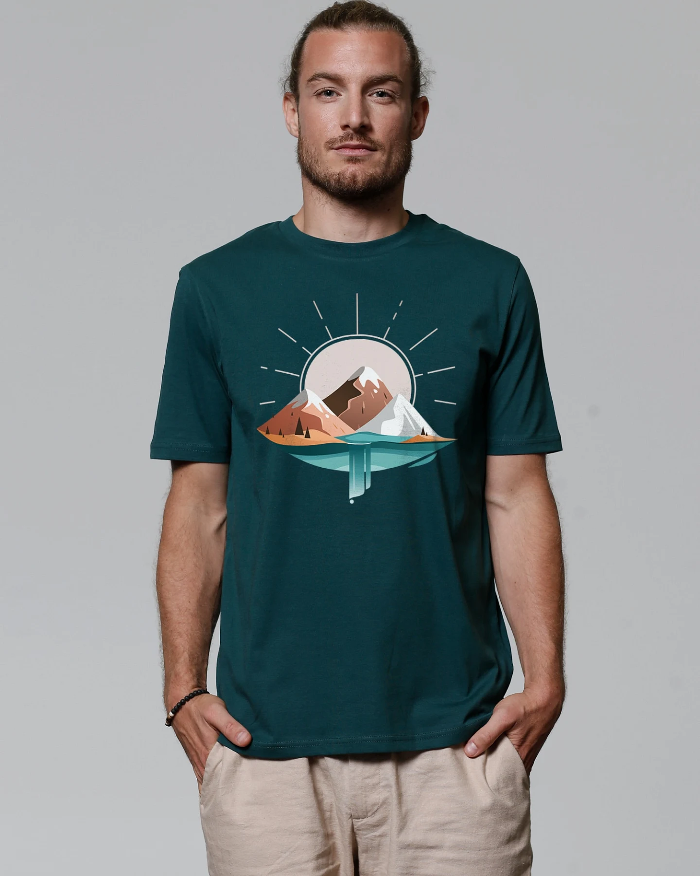 Watapparel Shirt Sunrise & Lake – Ansicht 2