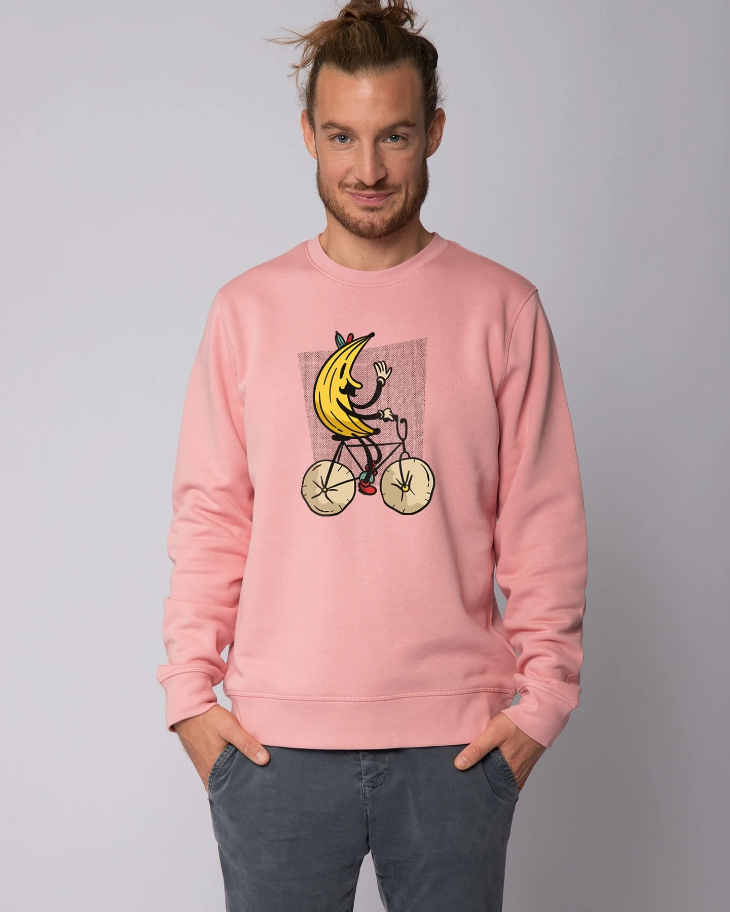 Watapparel Sweatshirt Banana Rider – Ansicht 2
