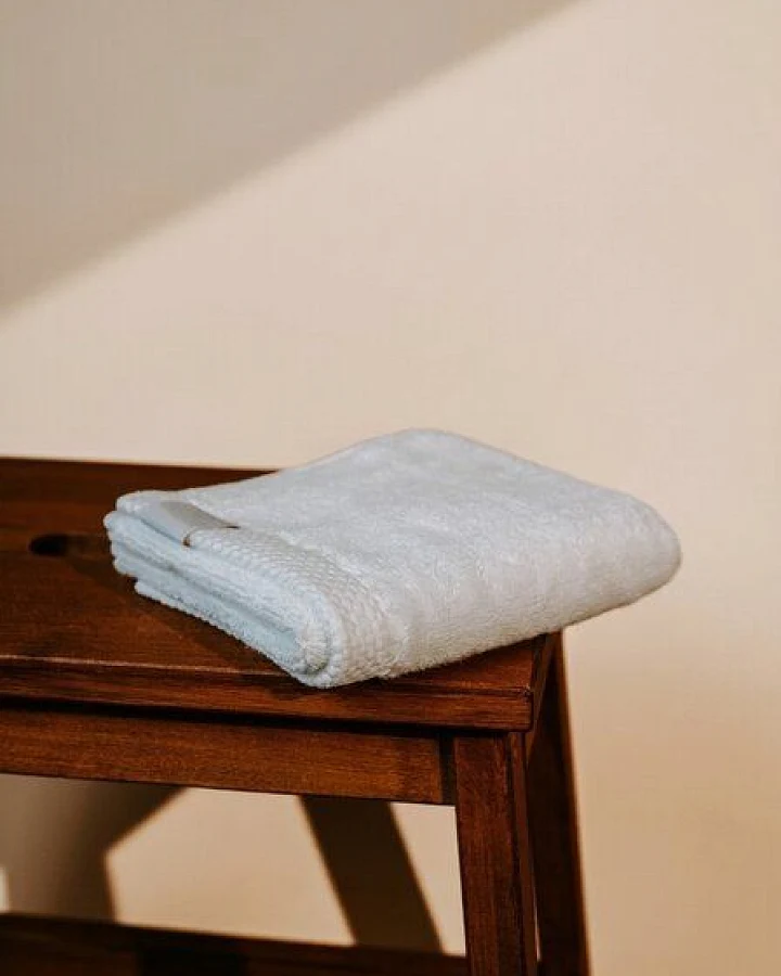 Frottee-Gesichtshandtuch 30 × 50 cm aus 100 % GOTS-zertifizierter Bio-Baumwolle
