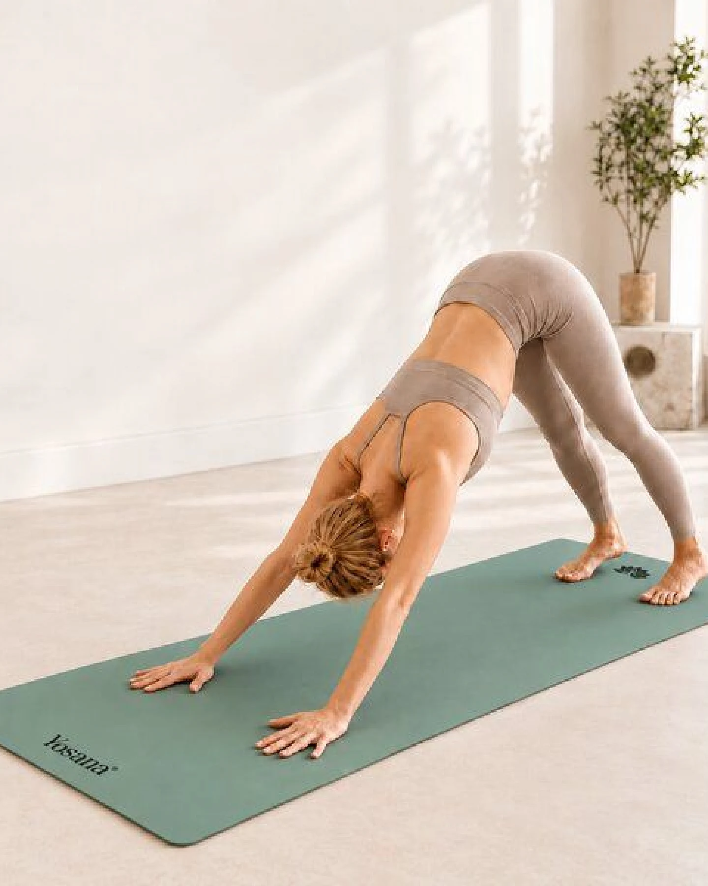 Yosana Yogamatte Ultra Grip inkl. Baumwolltragegurt – Ansicht 2