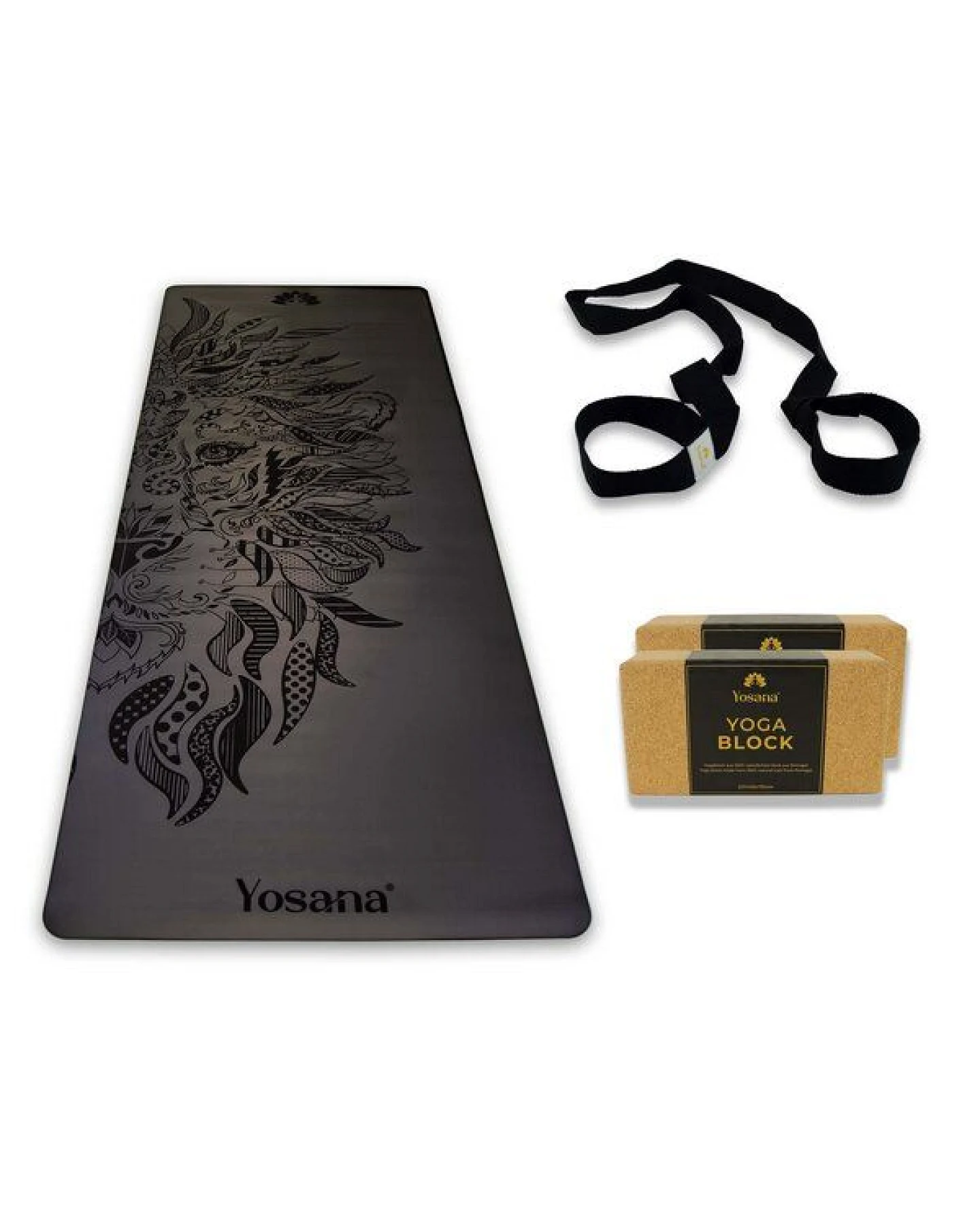 Yosana Yogamatten Starter Set 4-Teilig – Ansicht 2