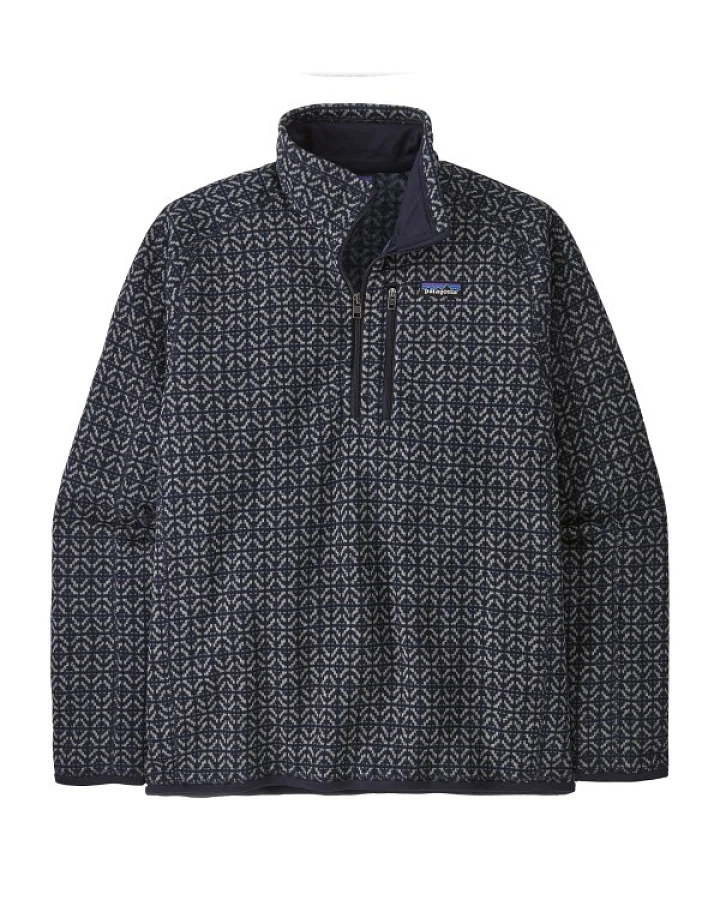 Patagonia - Better Sweater 1/4 Zip - Fleecepullover Gr S grau