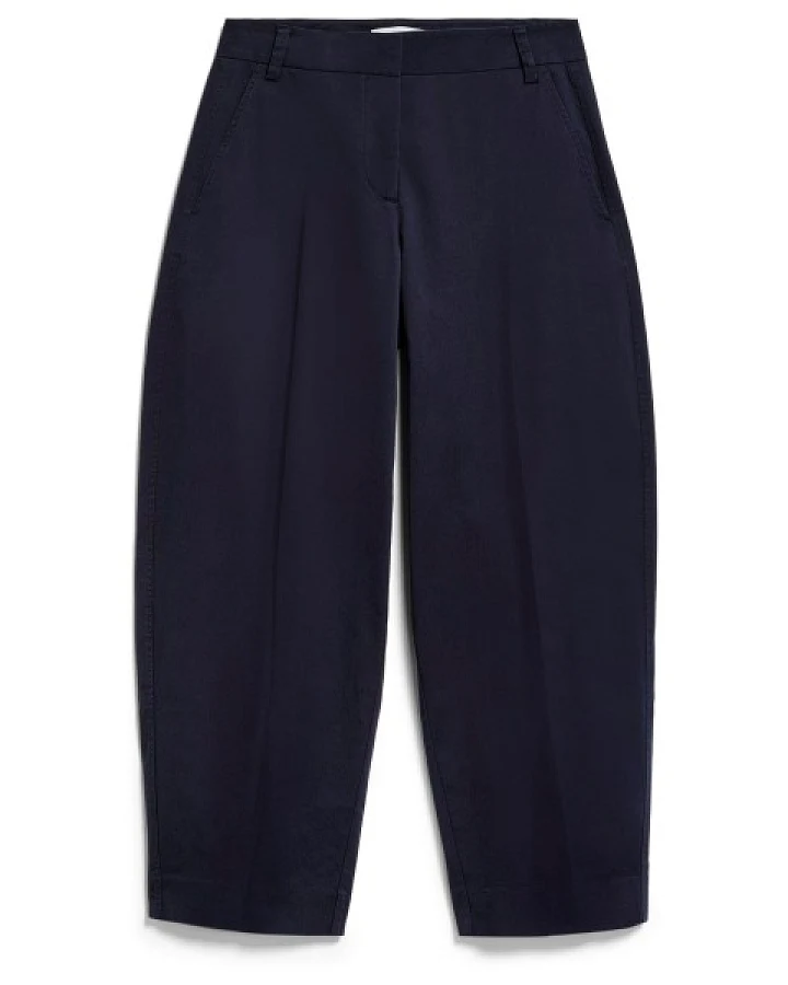 ARMEDANGELS - Women's Barrel Leg Twill Pant - Freizeithose Gr L blau