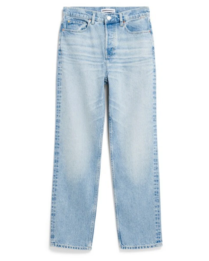 ARMEDANGELS - Women's Aaikala Cotton - Jeans Gr 40-42 - Length: 32'' grau
