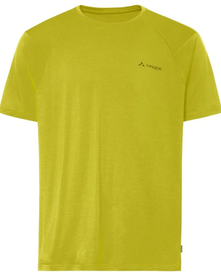Vaude - Essential Wool T-Shirt - Merinoshirt Gr S gelb