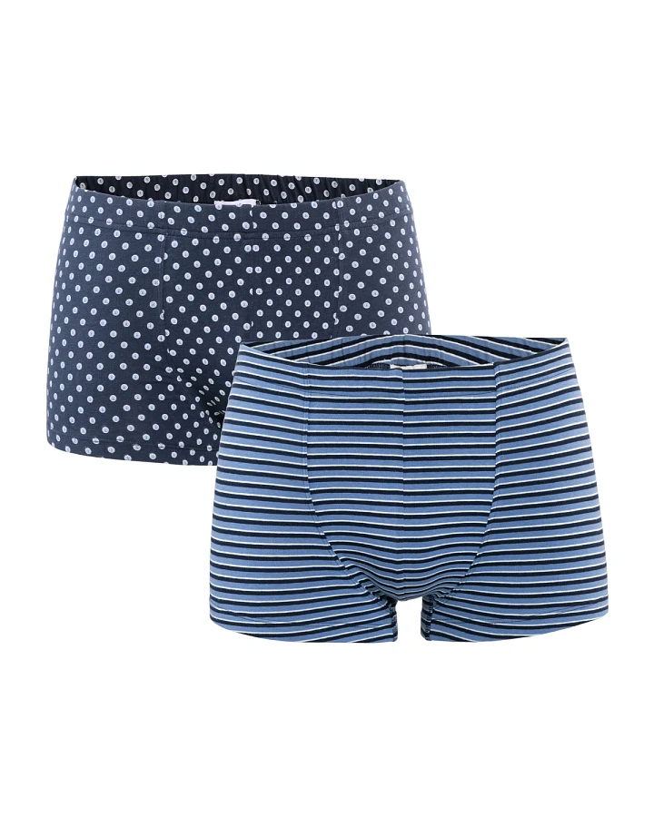 Herren Pants, 2er-Pack Blau