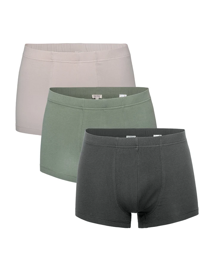 Herren Pants, 3er-Pack Mehrfarbig