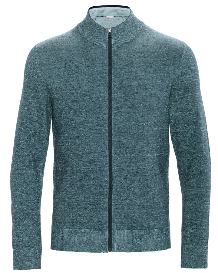 Herren Strickjacke Blau
