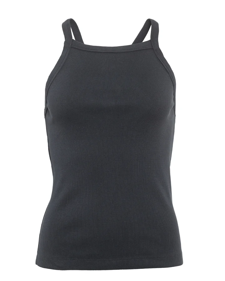 Damen Top Schwarz