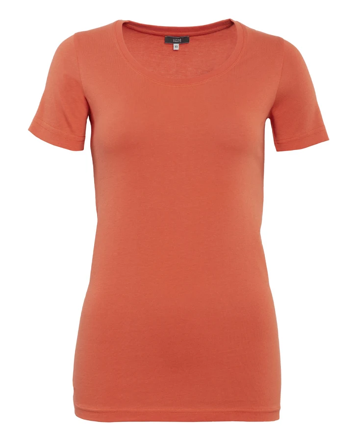 Damen T-Shirt Orange