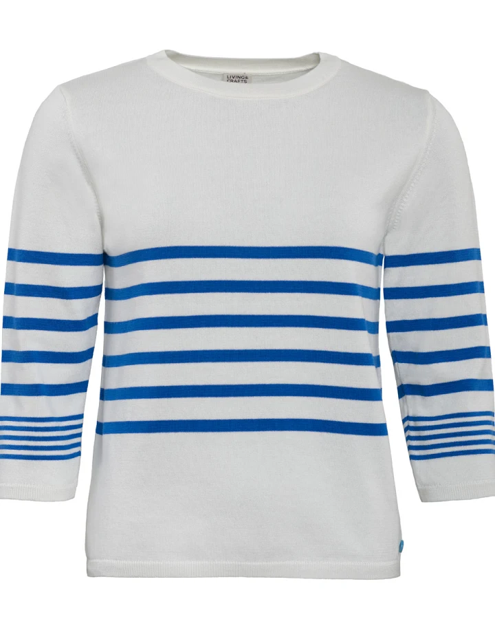 Damen Pullover Gestreift