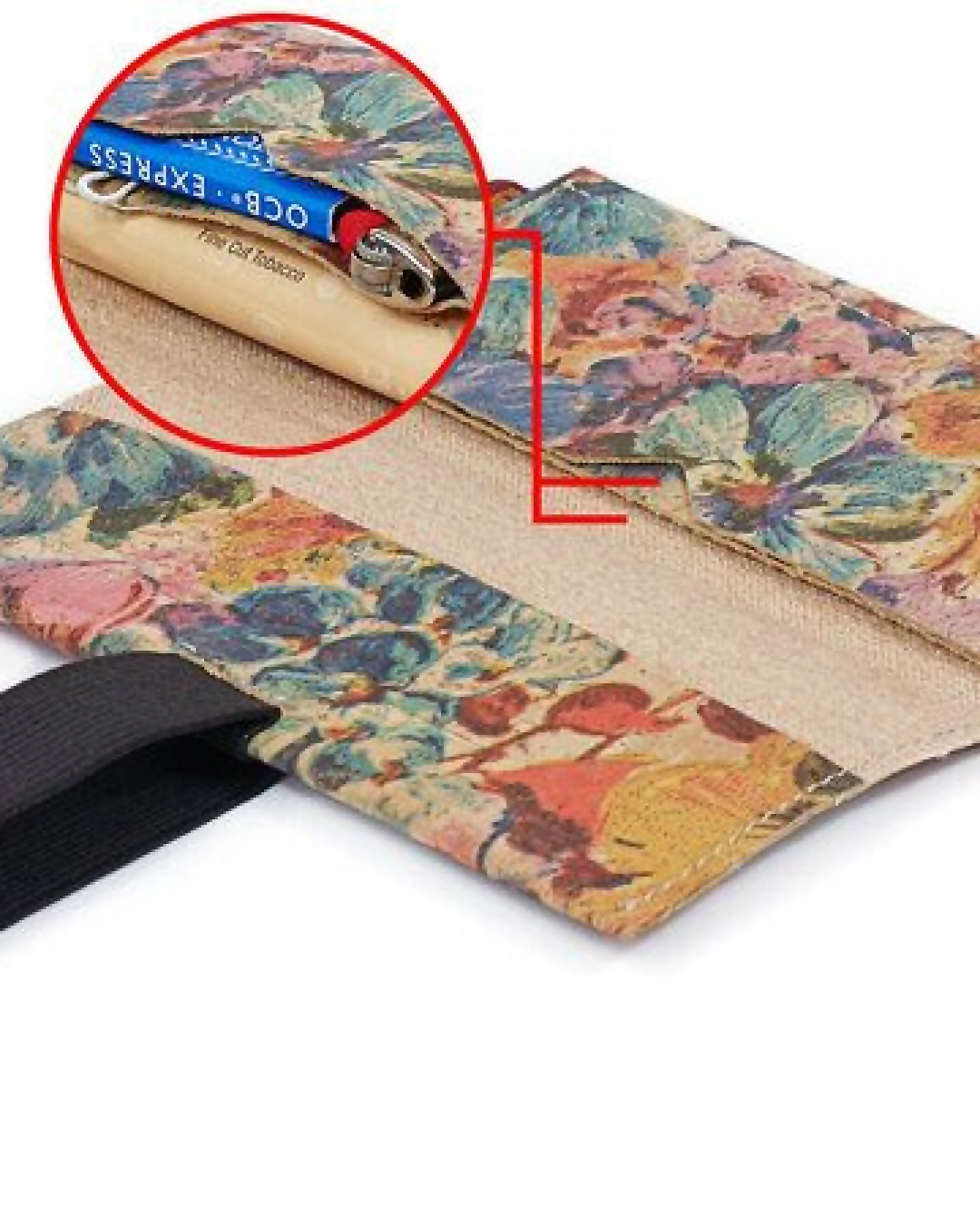 Simaru Tabaktasche / Drehertasche / Drehtabak Tasche aus Kork – Ansicht 3