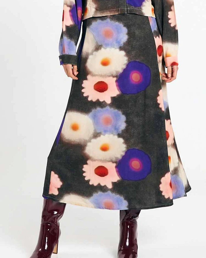 SUITE13LAB Damen vegan Rock Borneo Print Blossom