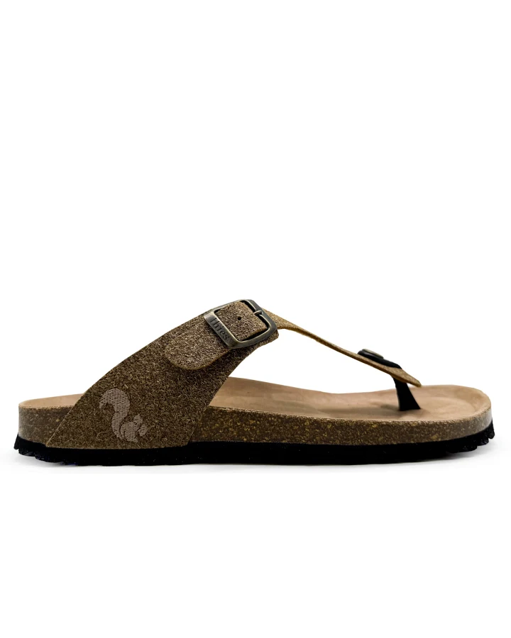 thies Damen vegan Sandalen Eco Thong Beige