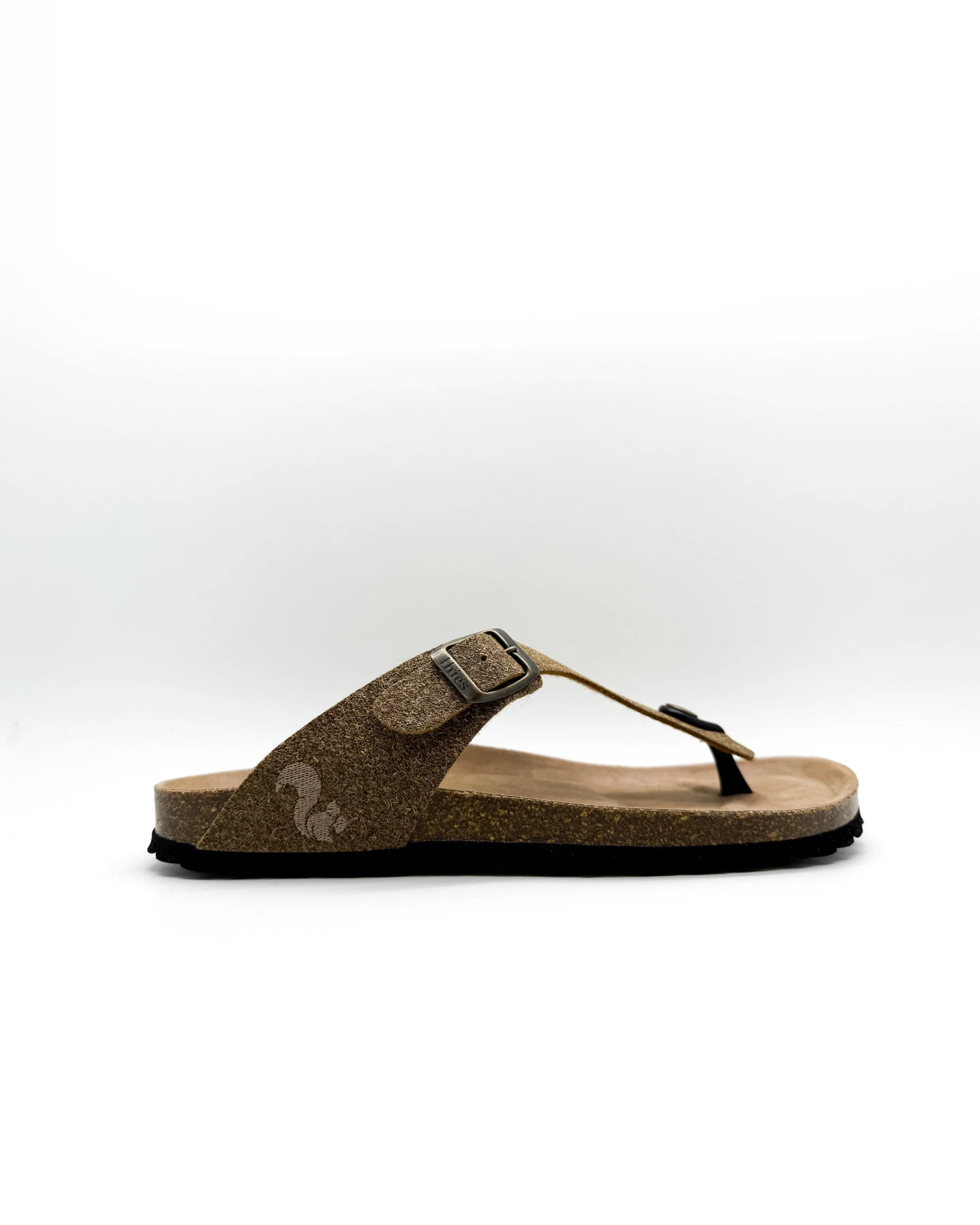 thies Damen vegan Sandalen Eco Thong Beige – Ansicht 2