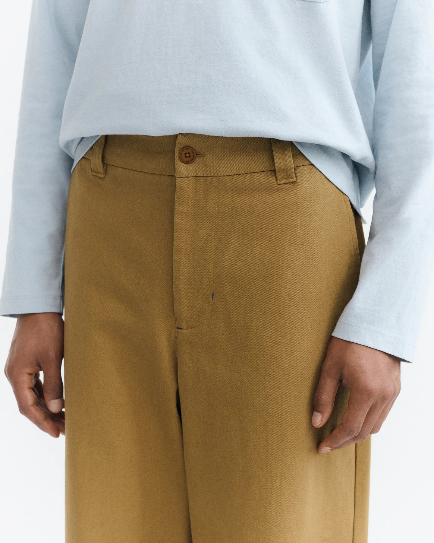 Thinking MU Herren vegan Hose Marc Locker Braun – Ansicht 2