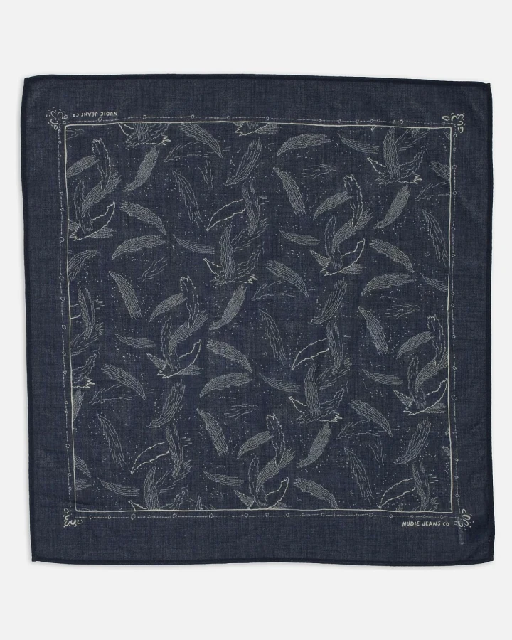 Ingrid Bandana Starburst Blau