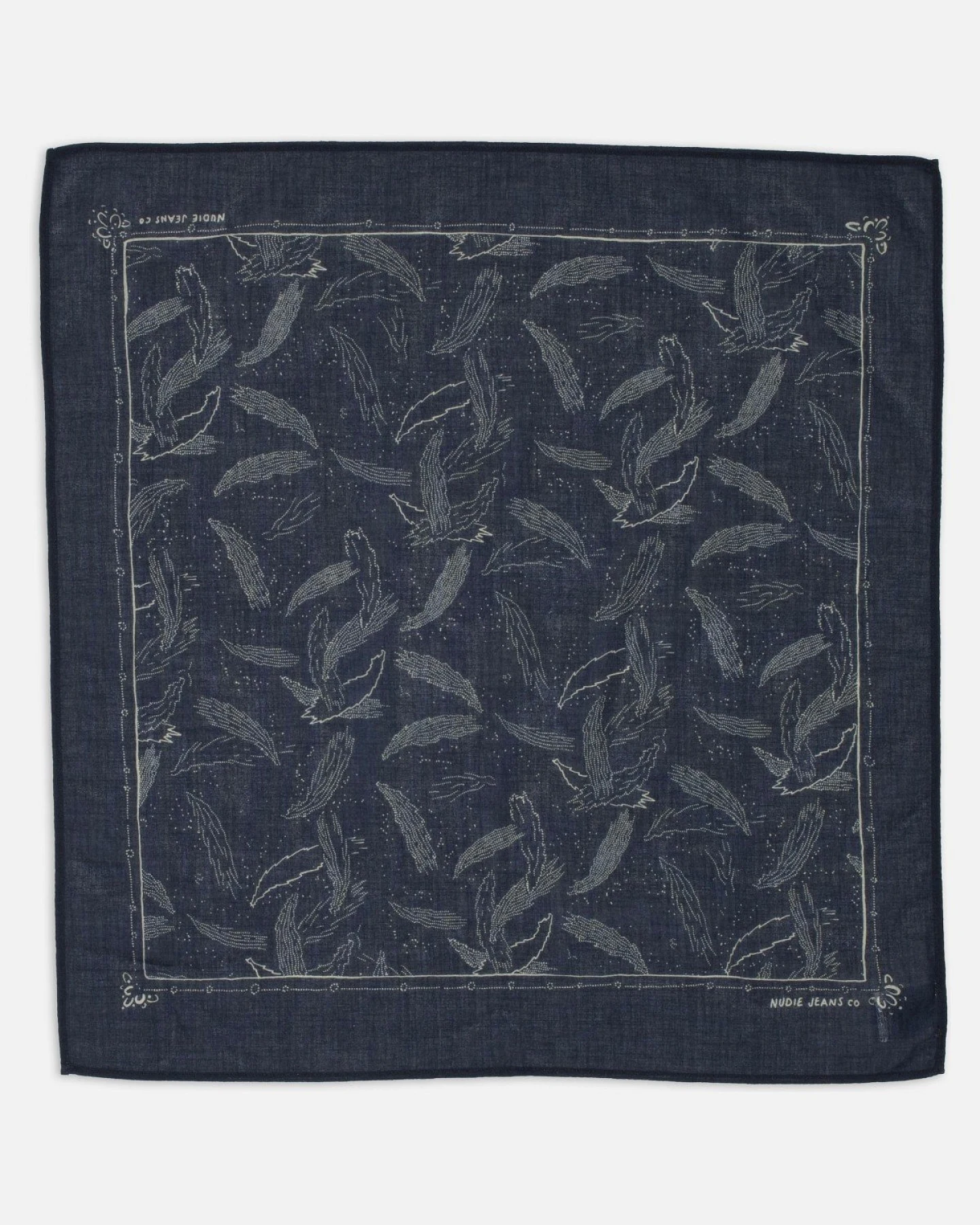 Ingrid Bandana Starburst Blau – Ansicht 2