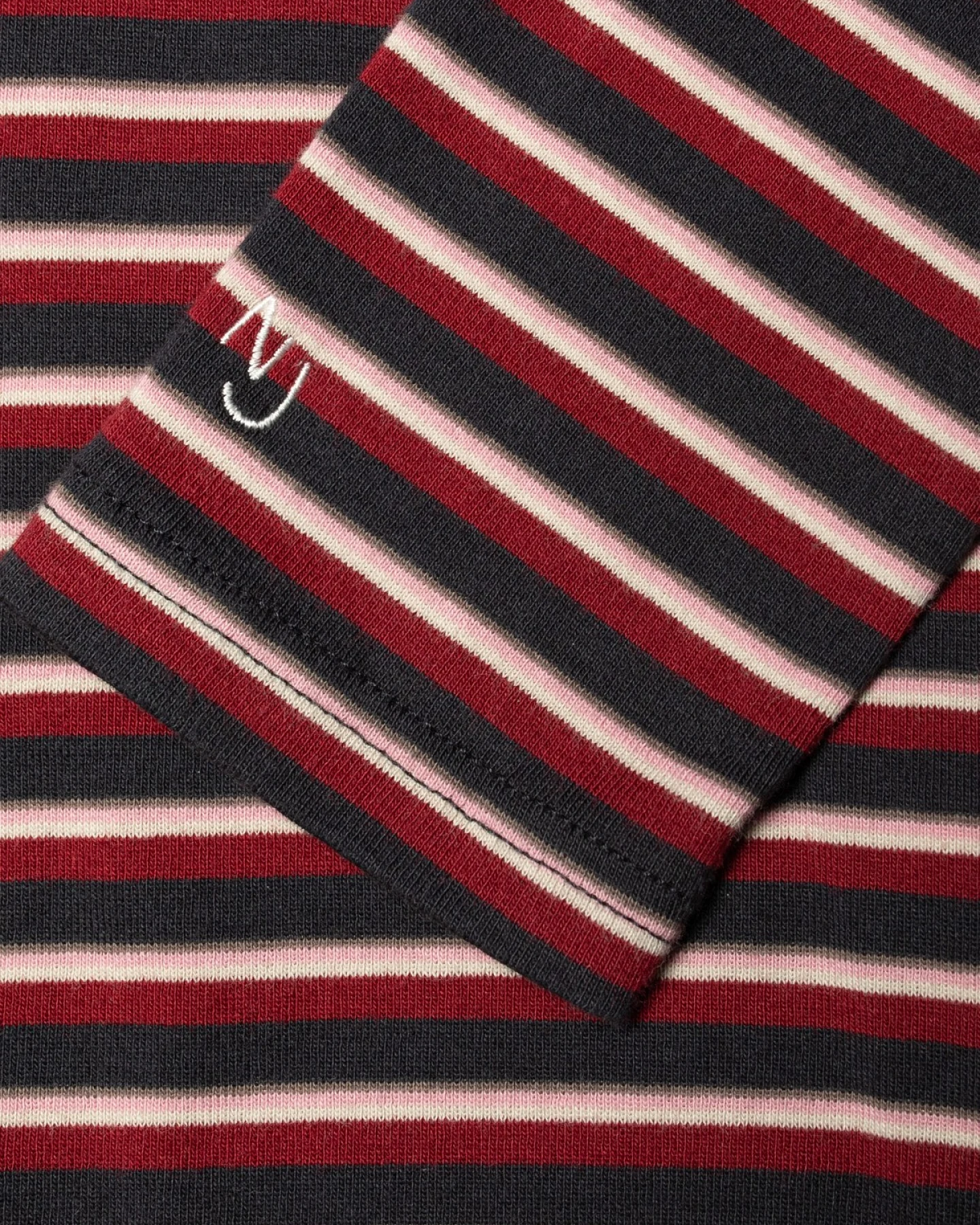 Longsleeve Jessy Striped Rot – Ansicht 5