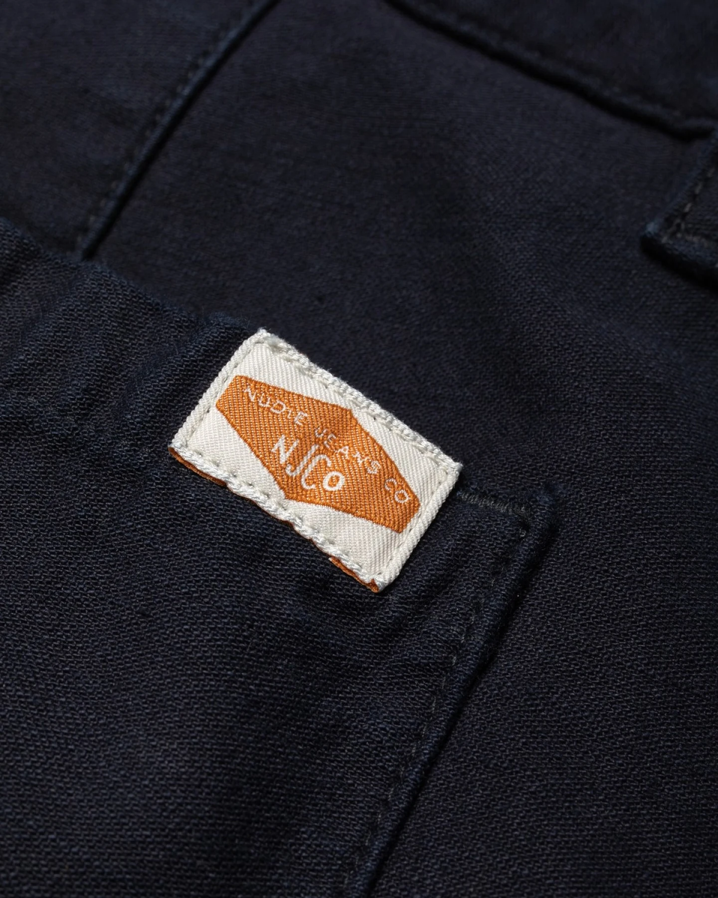 Hose Wendy Back Sateen Indigo Dunkelblau – Ansicht 5