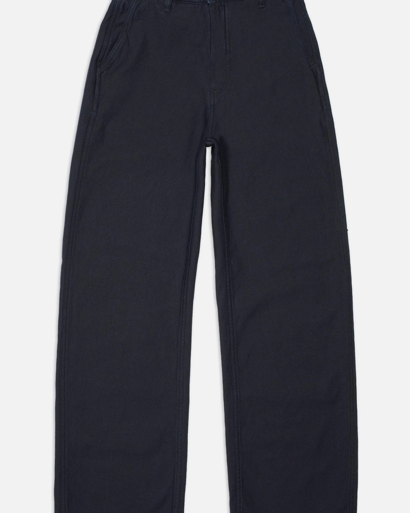 Hose Wendy Back Sateen Indigo Dunkelblau – Ansicht 3